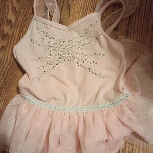 More than Magic girl's size 4l5 dance leotard pink